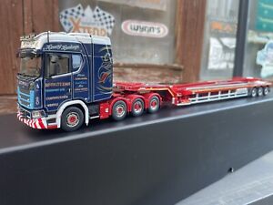 WSI ,IMC,TEKNO 1:50 SCANIA S 8X4 WITH NOOTEBOOM SUPER WING CARRIER MCFADYENS
