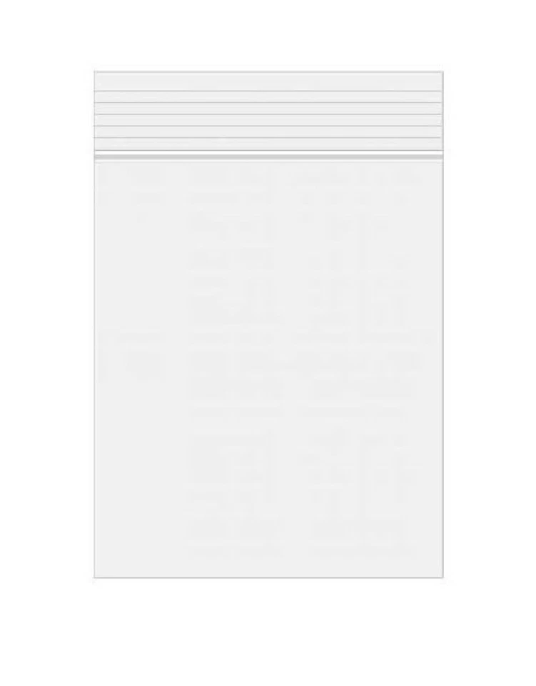 2mil Reclosable Clear Poly Zipper Bags | ALL SIZES 1-1,000 Available  - Image 1 of 4