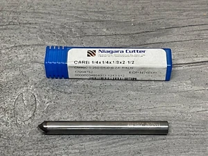 Niagara Cutter - CM490-0.250-D1-C.0-Z4 17004752 Carbide Chamfering Mill - Picture 1 of 1