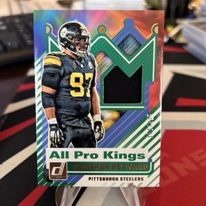2025 Donruss All Pro Kings Cameron Heyward Jersey Patch /425 Pittsburgh Steelers - Picture 1 of 3
