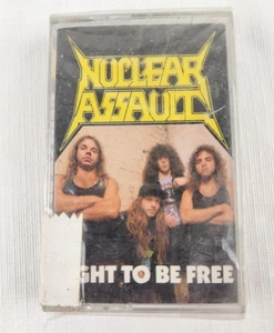 Fight to Be Free by Nuclear Assault - Cassette Tape - New Sealed - Picture 1 of 8