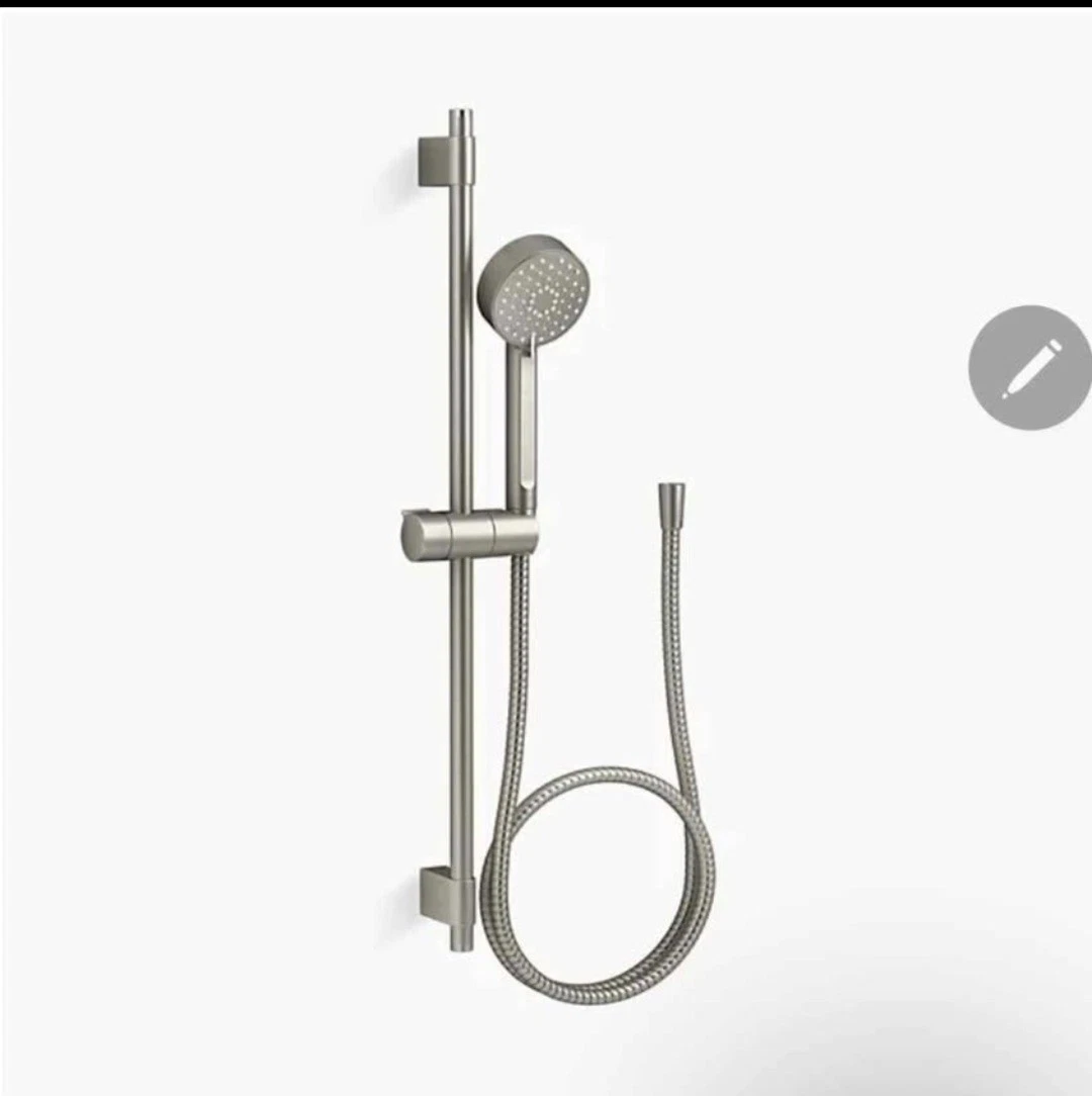 KOHLER Duschebrause K-72595-BN – 4 Sprühfunktionen In Brushed Nickel/Optik