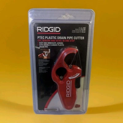Ridgid PTEC Plastic Drain Pipe Cutter #41608 NEW Sealed!!!!!! - Image 1 of 2