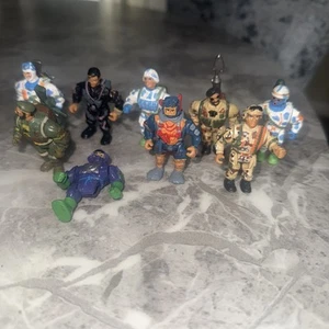 Vintage Mini Military Muscle Men Action Figures 1993 Bundle - Picture 1 of 3