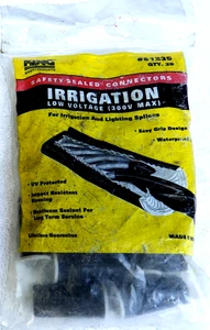 King Innovation #61235 Direct Bury Drahtverbinder schwarz/grau (15-CT-Paket) - Bild 1 von 2