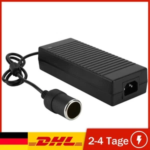 Convertisseur de tension 230 V vers 12 V 15 A adaptateur secteur automobile onduleur alimentation DHL - Photo 1/13