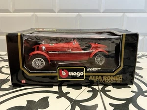 Burago Alfa Romeo 8C 2300 Monza (1931) escala 1:18 modelo 3014 en caja - Imagen 1 de 6