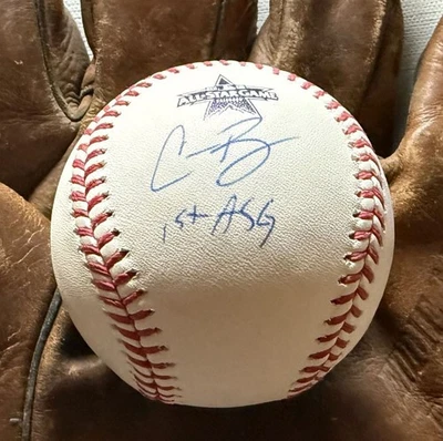 Corbin Burnes Signed Autographed "1st ASG" Official 2021 All Star Game Baseball - Image 1 of 2