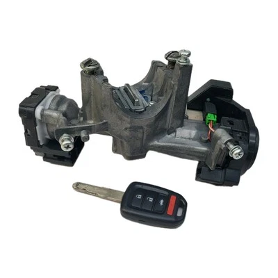 Conjunto de cilindro de bloqueo de interruptor de encendido Honda Accord 13-17 + inmovilizador de llave OEM Foto 1 de 4