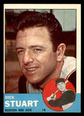 1963 Topps Baseball #285 Dick Stuart EX *g1 - Image 1 of 2