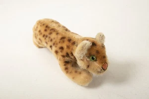 Vintage Steiff maculato leopardo (J2R-6) 8" occhi di vetro mohair (JSF6) senza pulsante - Foto 1 di 7