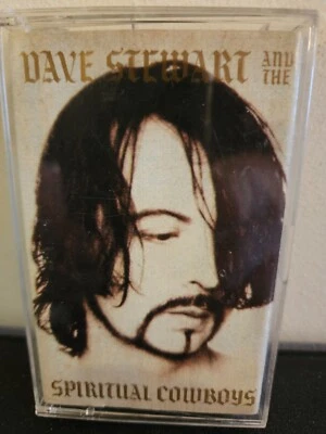 DAVE STEWART AND THE SPIRITUAL COWBOYS S/t 1990 CASSETTE TAPE EURYTHMICS ROCK - Image 1 of 4