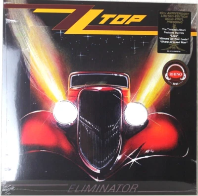 12" LP  ZZ TOP - Eliminator - (Gold Nugget Colored) Limited Edition - Bild 1 von 4