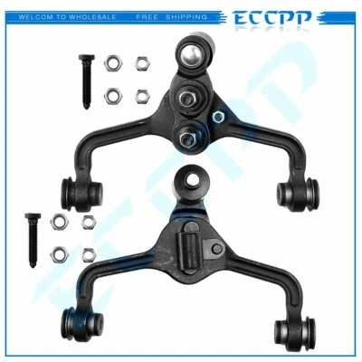 2pcs Front Upper Control Arm K80708 K80709 For 1995 96-01 02 Ford Crown Victoria - Image 1 of 4
