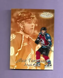 1999-00 Topps GOLD LABEL FRESH GOLD # FG9 ALEX TANGUAY COLORADO AUSSERGEWÖHNLICH! - Bild 1 von 2