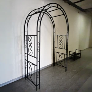 Heavy Duty Garden Arch Trellis for Climbing Plants Vine Wedding Archway Outdoor - Picture 1 of 16