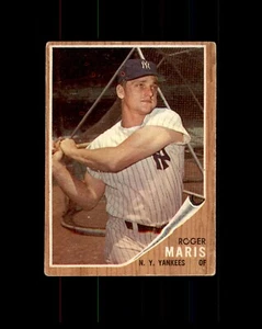 1962 TOPPS BASEBALL CARDS #1-#150 U PICK - COMPLETE YOUR SET! - Picture 1 of 350