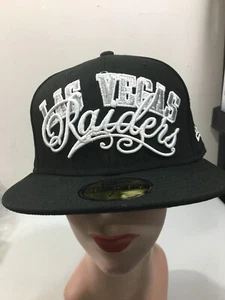 CAPPELLO LAS VEGAS RAIDERS NFL 59FITY NEW ERA TAGLIA 7,5 NUOVO - Foto 1 di 8