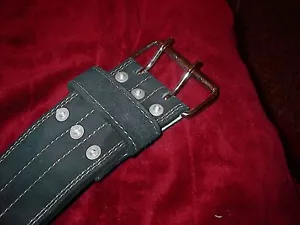 weight lifting belt leather large - Picture 1 of 5
