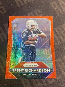 Trent Richardson 2015 Prizm Red Power Prizm #62 68/99 Oakland Raiders Parallel - Imagen 1 de 4