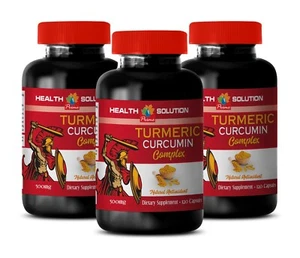 turmeric vitamin C - Turmeric Curcumin Complex - cardiovascular support 3B - Picture 1 of 9