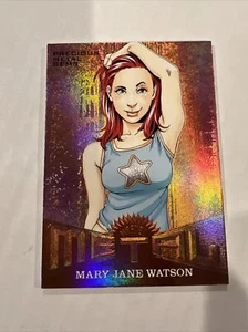 Fleer Ultra Spider-Man 2017 metal bronce PMG MM25 OMEGA Mary Jane #199/199⭐⭐ VHTF - Imagen 1 de 5
