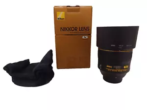Nikon Nikkor AF-S 85mm f1.4 G SWM IF Lens AFS With 77mm B+W UV Filter "Mint" - Picture 1 of 17