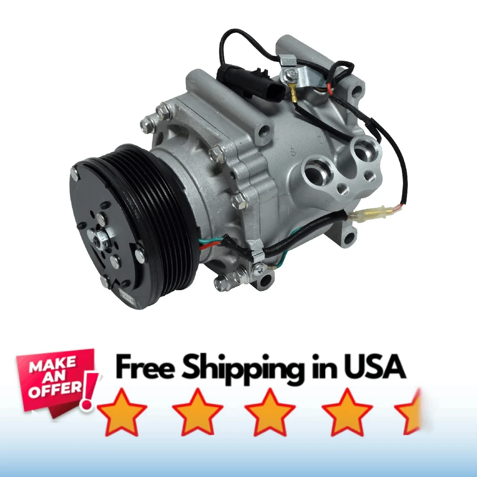 Compresor A/C Fit Chrysler Cirrus 1995-2000, Chrysler Sebring 2001-2004 Foto 1 de 1