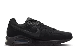Nike Air Max Command Sneakers Shoes Men's Triple Black 629993 020 - Picture 1 of 8