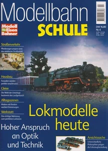 ModellEisenBahner Modellbahn Schule Heft 4 Lokmodelle heute! Fahrzeugherstellung - Bild 1 von 1