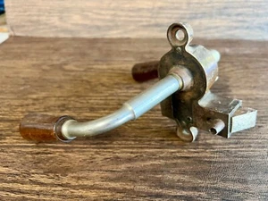 Antique French Parisian Store Double Lever Wooden Handle W Original Mechanism - Picture 1 of 7