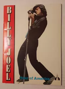 Raro programma Billy Joel Tour of America 1980 - Foto 1 di 2