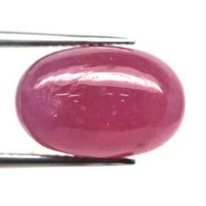 12.40 CT. Heated Pink Ruby Madagascar Oval Cabochon - Picture 1 of 4