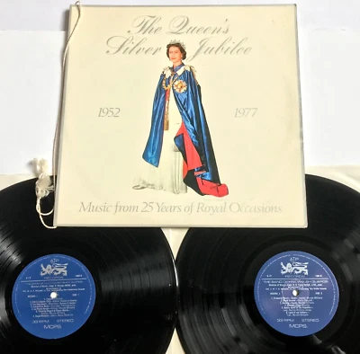 Queen Elizabeth II Silver Jubilee Music for Royal Occasions 2 x Vinyl LP - Image 1 of 4