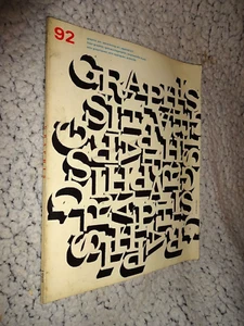 GRAPHIS. GRAPHIC ART MAGAZINE 1960. No. 92. ILLUSTRATED. GRAPHIC DESIGN etc. - Picture 1 of 2