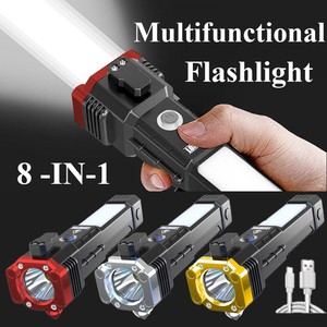 LED Flashlight Supre Bright Tactical Flash Light USB Rechargeable Tactical Torch