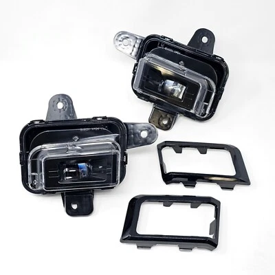 Juego de luces antiniebla LED integradas aptas para 2022 2023 2024 Sierra 1500 bisel interruptor cable Foto 1 de 4