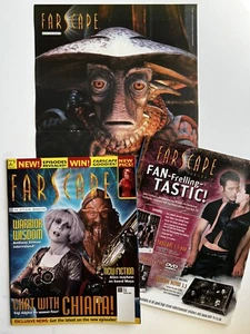 FARSCAPE THE OFFICIAL MAGAZINE Special Edition Cover #8 Sept/Oct 2002 w/Poster - Picture 1 of 13