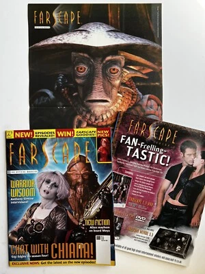 FARSCAPE официальный журнал специальный выпуск обложка #8 сентября/октября 2002 w/плакат - Изображение 1 из 4