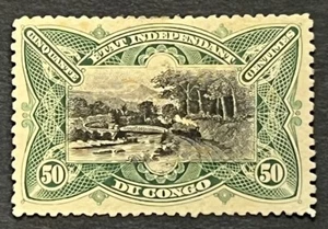 Travelstamps: Belgian Congo Stamps 50c Mint No Gum MNG - Picture 1 of 5