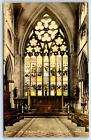 Postcard Ripon Cathedral High Altar Yorkshire England