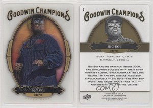 2020 Upper Deck Goodwin Champions 3-D Lenticular Big Boi Tier 2 #3