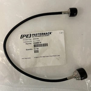 PE3665-15 Pasternack N Male to TNC Male Cable Using RG223 Coax 50 Ohm - Picture 1 of 6