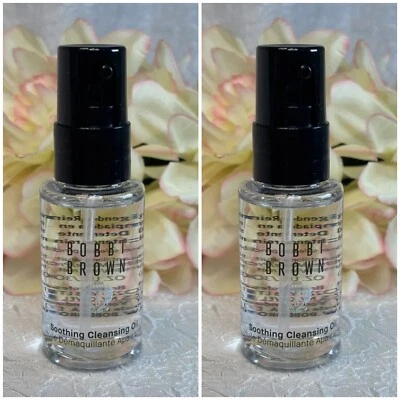 2x Bobbi Brown Aceite Limpiador Facial Calmante Spray Viaje 1oz 30ml = 2oz Nuevo Sin Caja Gratis Foto 1 de 3