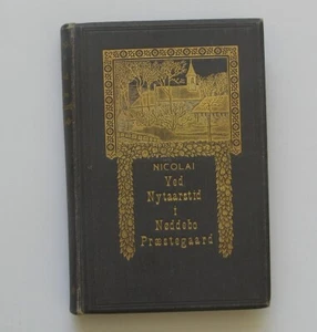 NICOLAI Ved Nytaarstid i Noddebo Praestegaard 1908 Henrik Scharling Danish HC - Foto 1 di 3