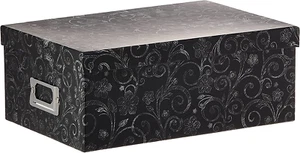 Pioneer Photo Albums B-1BW/CHLKF Chalkboard Floral Design Photo Storage Box - Picture 1 of 12