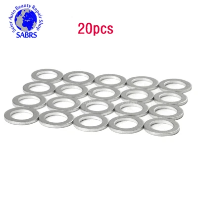 94109-14000 14MMOIL DRAIN PLUG CRUSH WASHER GASKETS FOR HONDA/ACURA/KIA 20 PACK - Image 1 of 4