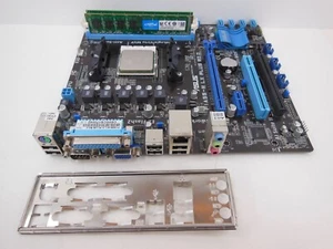 Asus F1A55-M LX3 PLUS R2.0 FM1 Mobo + A4-3400 CPU + 16GB DDR3 RAM Combo Tested - Picture 1 of 13
