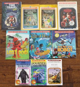 Lot 10 Choose Your Own Adventure Books Vintage and Newer - Picture 1 of 5