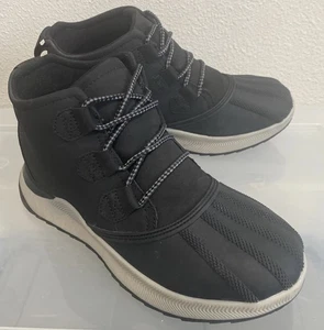 Dream Pairs Boots size 9.5 women Winter Rain Snow Shoes Black Ankle - Picture 1 of 8